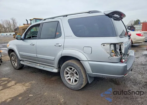 2005 Toyota Sequoia Limited z USA, uszkodzony, nr VIN 5TDBT48A95S254976